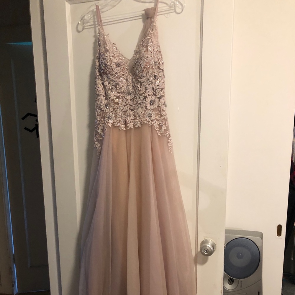 Mauve Prom Dress Size 4